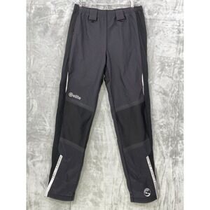 Showers Pass Pants Mens M Black Skyline Elite Waterproof Rain Cycling Reflective